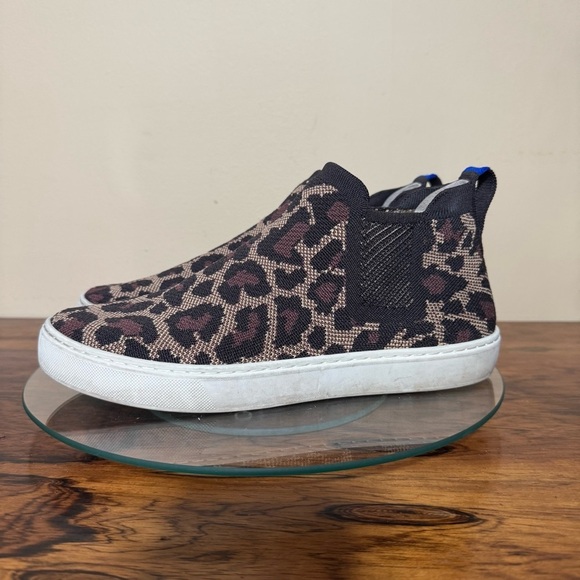 Rothy’s Wildcat Cheetah Print Chelsea Sneaker - Picture 7 of 16